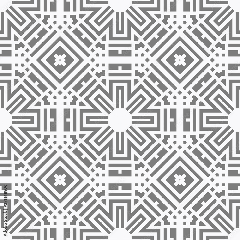 White and grey simple patern with geometric elements White and grey simple patern with geometric elements