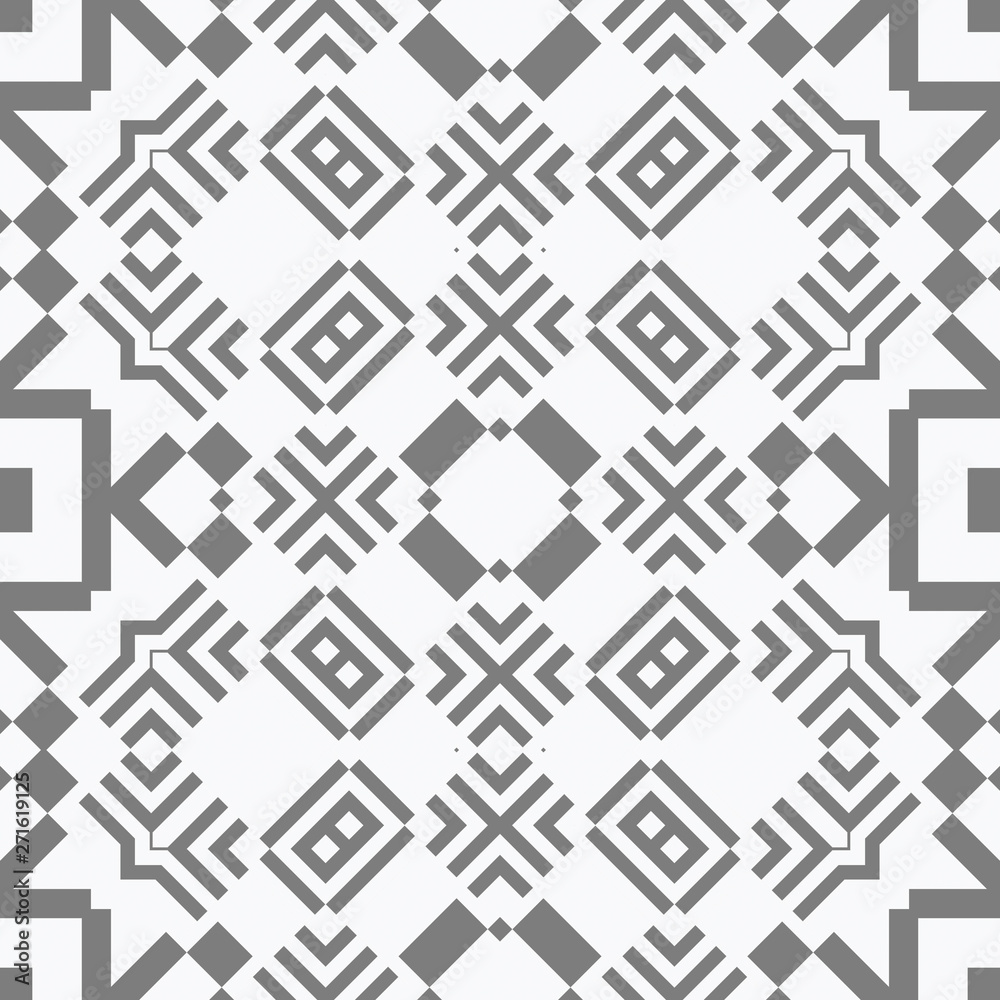 White and grey simple patern with geometric elements White and grey simple patern with geometric elements
