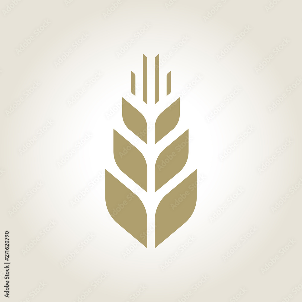Fototapeta premium Spica icon. Vector farm element