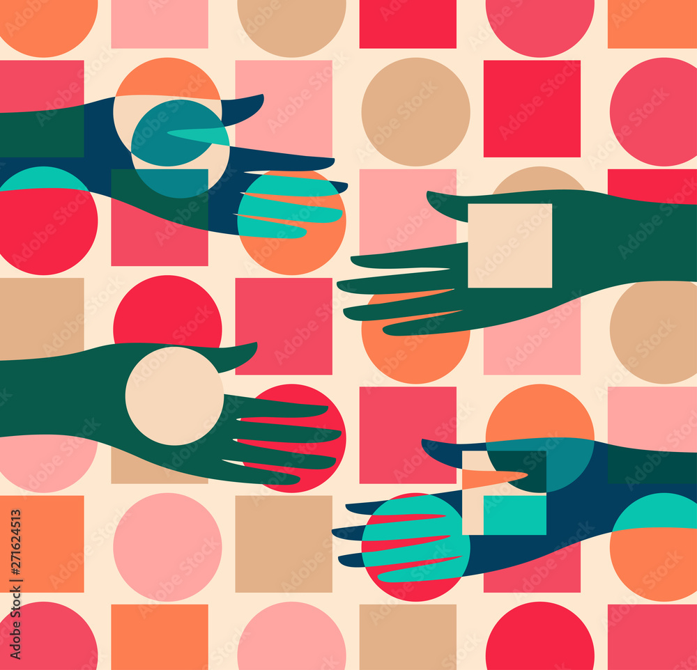 Barter. Vector illustration. Barter. Vector illustration.
