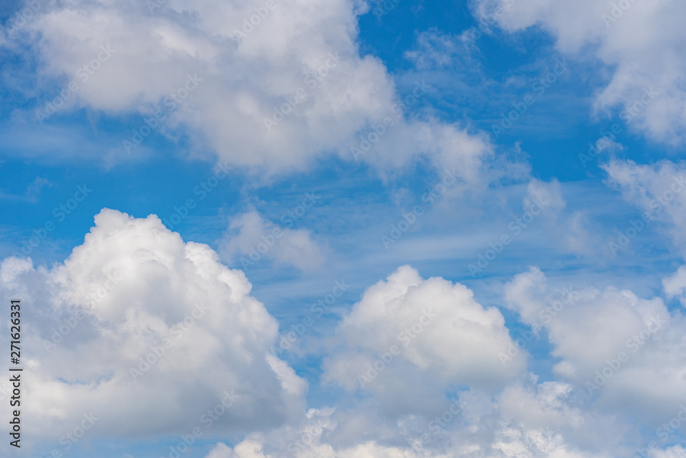 Blue sky with clouds. for background or texture Blue sky with clouds. for background or texture