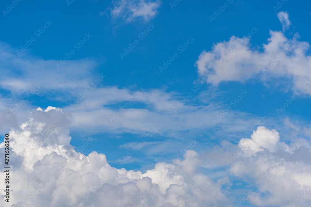 Blue sky with clouds. for background or texture Blue sky with clouds. for background or texture
