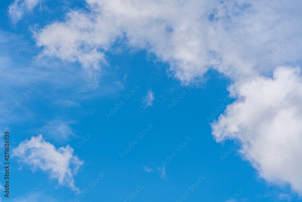 Blue sky with clouds. for background or texture Blue sky with clouds. for background or texture