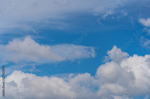 Fototapeta Naklejka Na Ścianę i Meble -  Blue sky with clouds. for background or texture