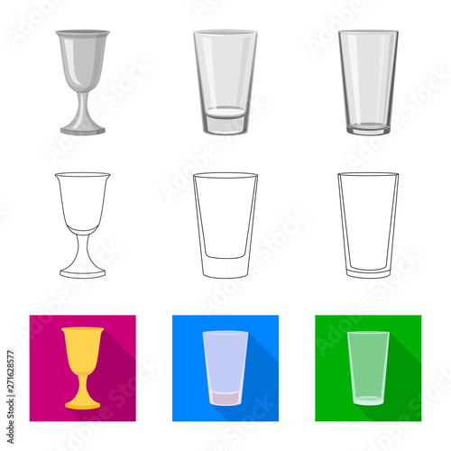 Vector design of form and celebration sign. Collection of form and volume vector icon for stock.