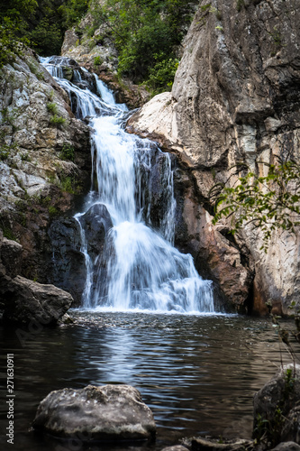 Waterfall Mokranjske Stene in village mokranje near the Negotin  in Serbia