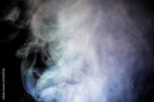 abstract white smoke texture background .