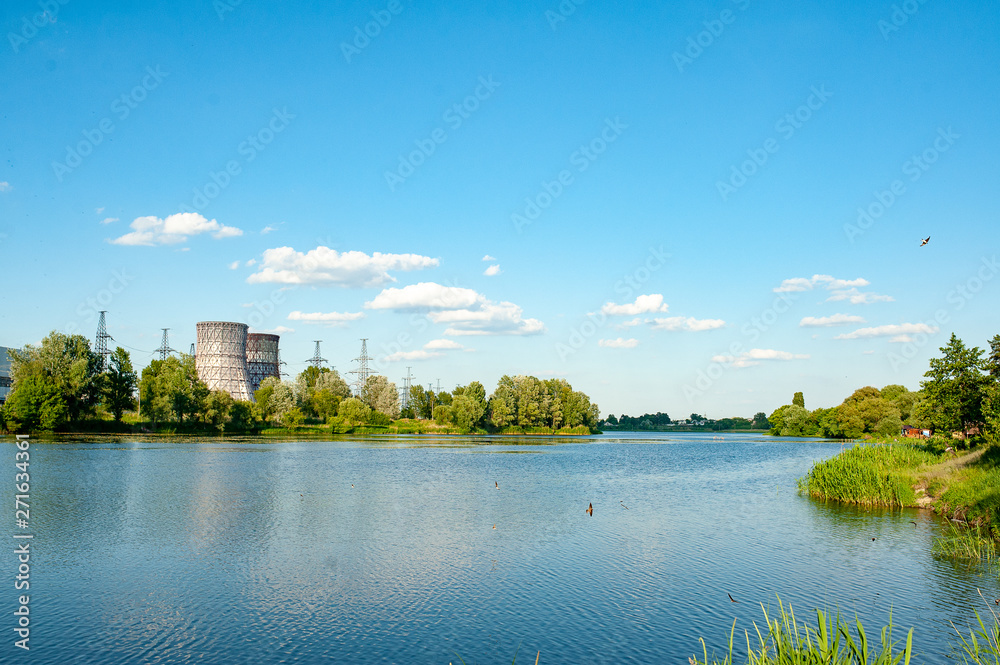 Stop warming. Industrial thermal power plant and energy of ecology Stop warming. Industrial thermal power plant and energy of ecology