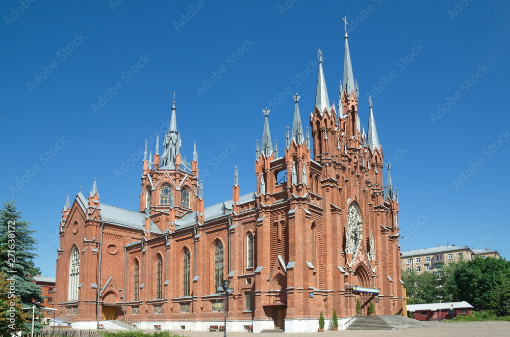 The Roman Catholic Cathedral of the Immaculate Conception of the blessed virgin Mary. Malaya Gruzinskaya street, 27/13, building 1, Moscow, Russia