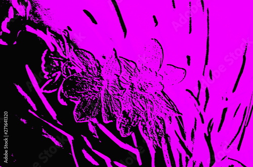 Abstract background in two colors-purple and black.