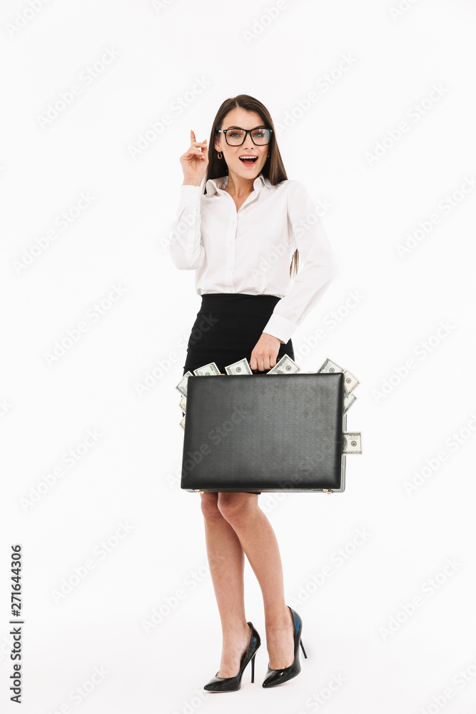 Full length portrait of an attractive young businesswoman Full length portrait of an attractive young businesswoman