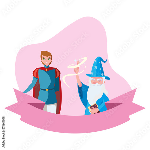 prince charming and wizard of tales characters
