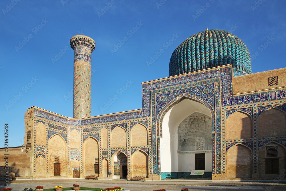 Tamerlane's Mausoleum in Samarkand, Uzbekistan