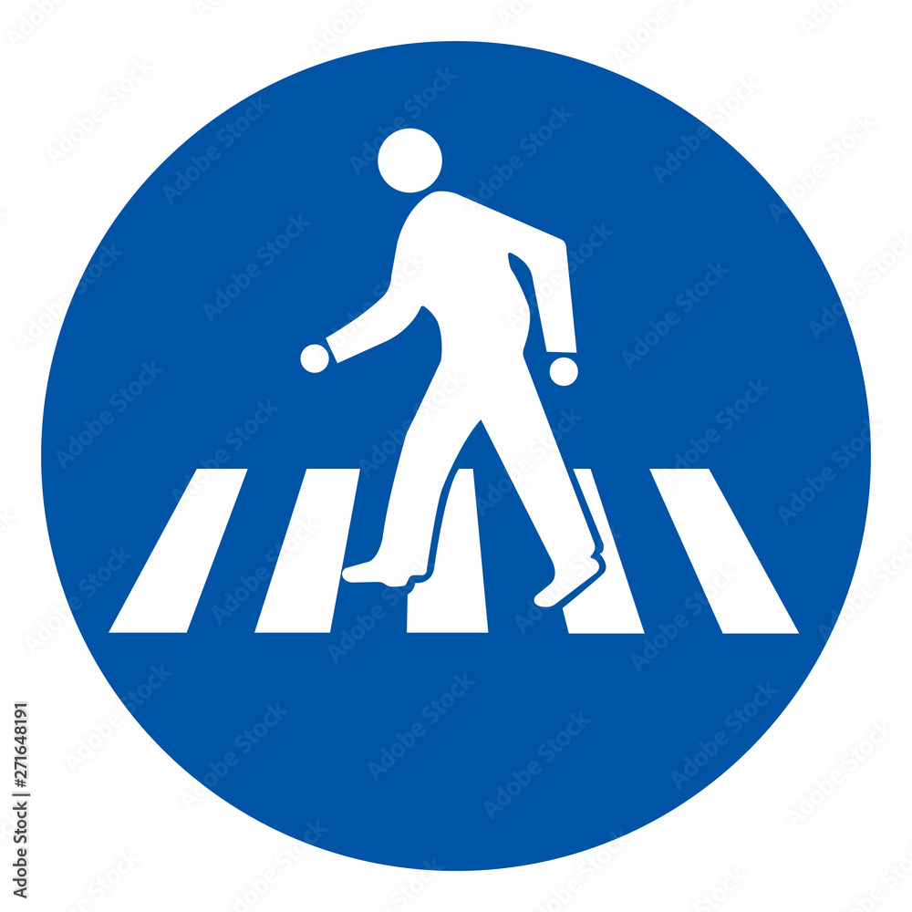 Walk-Way Symbol Sign, Vector Illustration, Isolate On White Background Label. EPS10 Walk-Way Symbol Sign, Vector Illustration, Isolate On White Background Label. EPS10