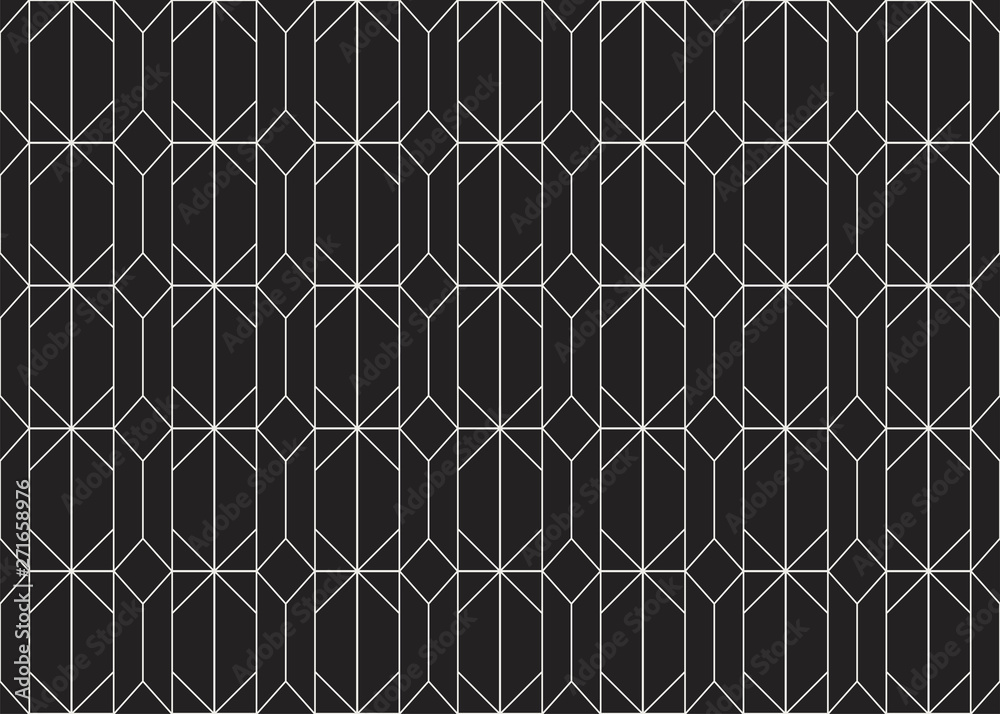Vector Modern Seamless Pattern. Monochrome Retro Texture. Hipster Geometric Background. Vector Modern Seamless Pattern. Monochrome Retro Texture. Hipster Geometric Background.