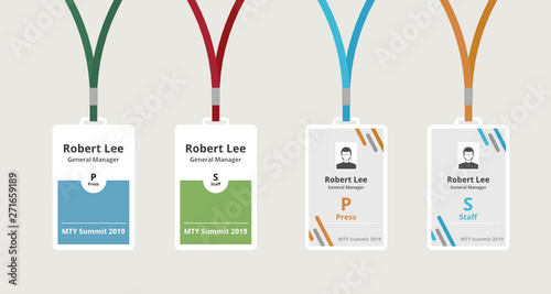 tag badge id design ideas