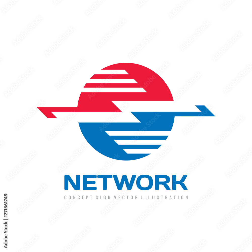 Network technology vector logo design. Planet concept sign. Network technology vector logo design. Planet concept sign.