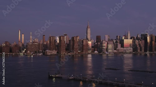 Wallpaper Mural View of New York City skyline, wide aerial Torontodigital.ca