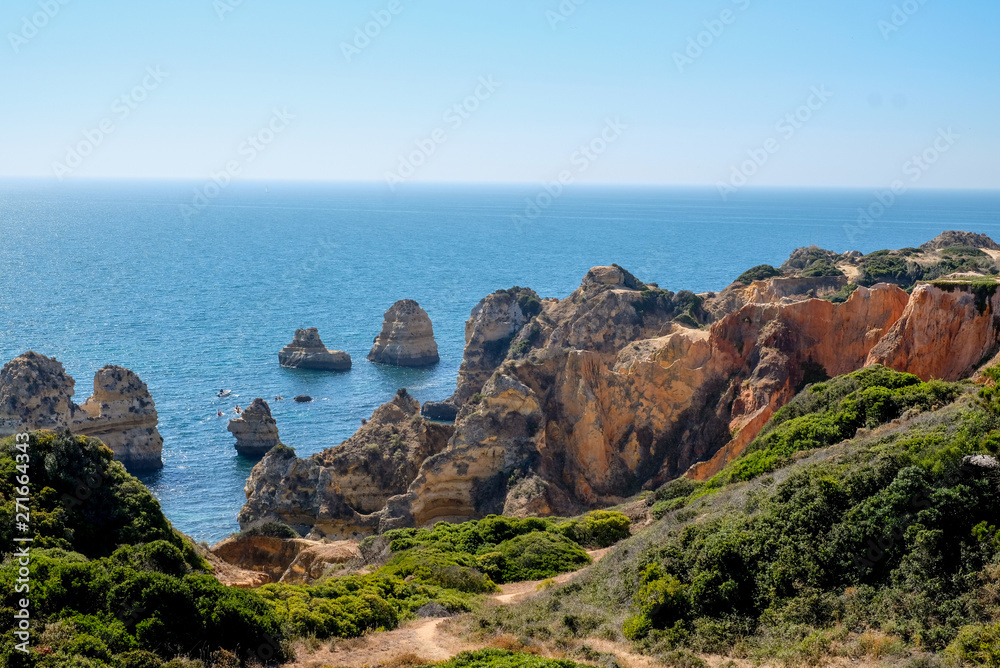 coastal landscape of Algarve, Portugal