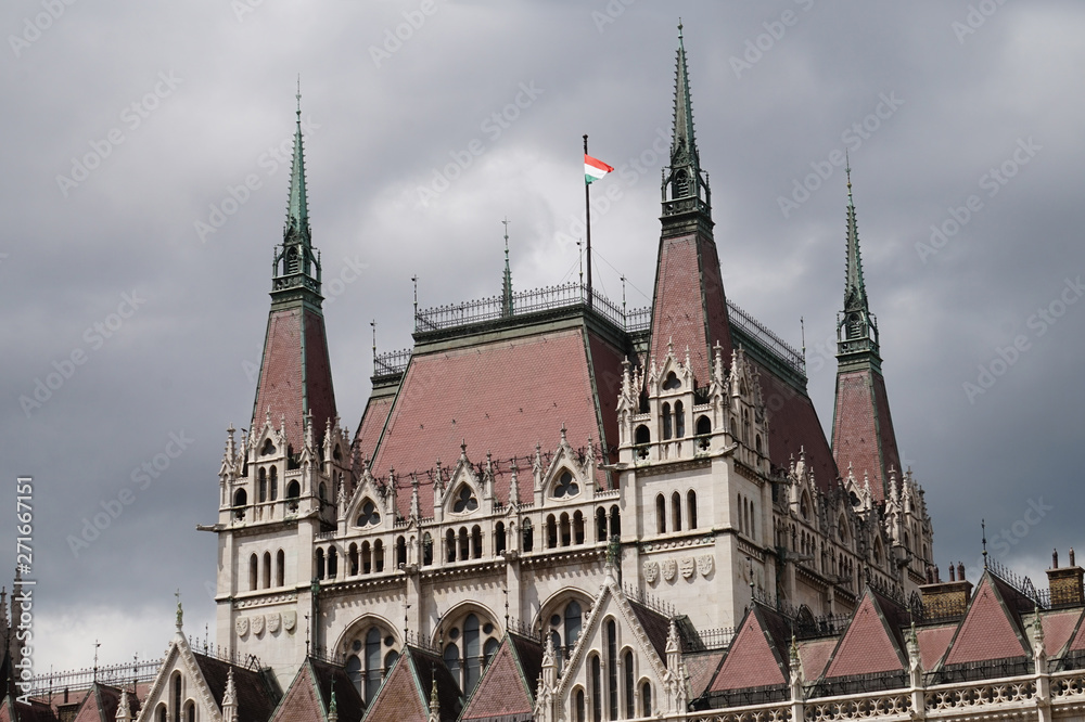 Fototapeta premium Parliament in Budapest, Hungary