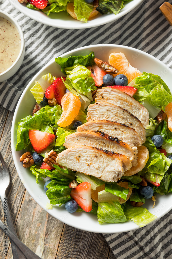 Healthy Homemade Strawberry Poppyseed Salad