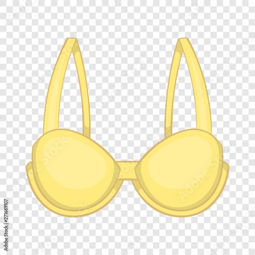 Brassiere icon. Cartoon illustration of brassiere vector icon for web design