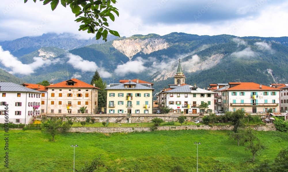 Italy beauty, Dolomites Lorenzago di Cadore