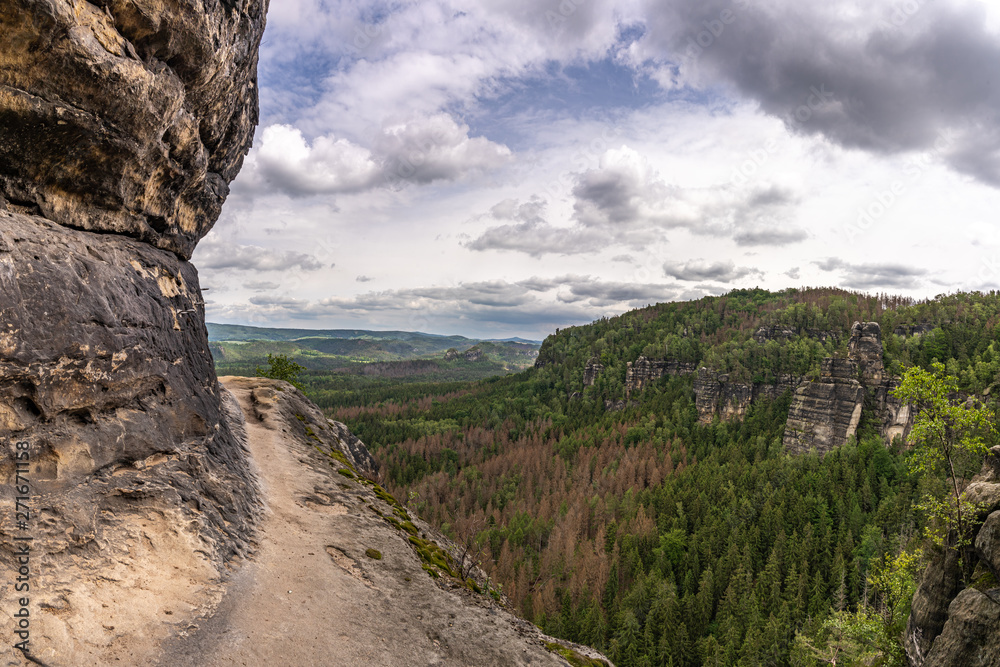 idagrotte in saxon switzerland, germany