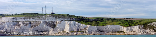 White cliffs of England in Dover, United Kingdom