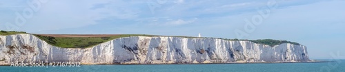 White cliffs of England in Dover, United Kingdom photo