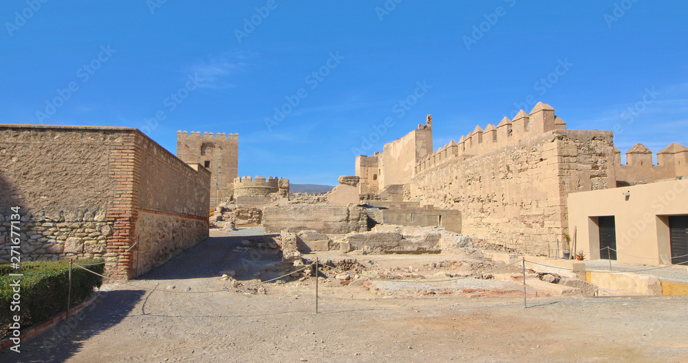 Alcazaba de Almería, Andalucía, España