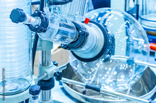 Canvas-taulu Evaporative flask of rotary evaporator