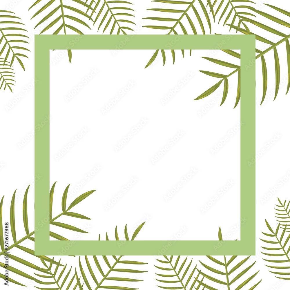 Fototapeta premium summer time holiday vector illustratio