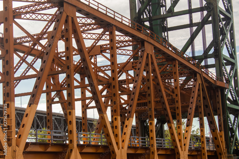 Span and Tower of a Lift Bridge