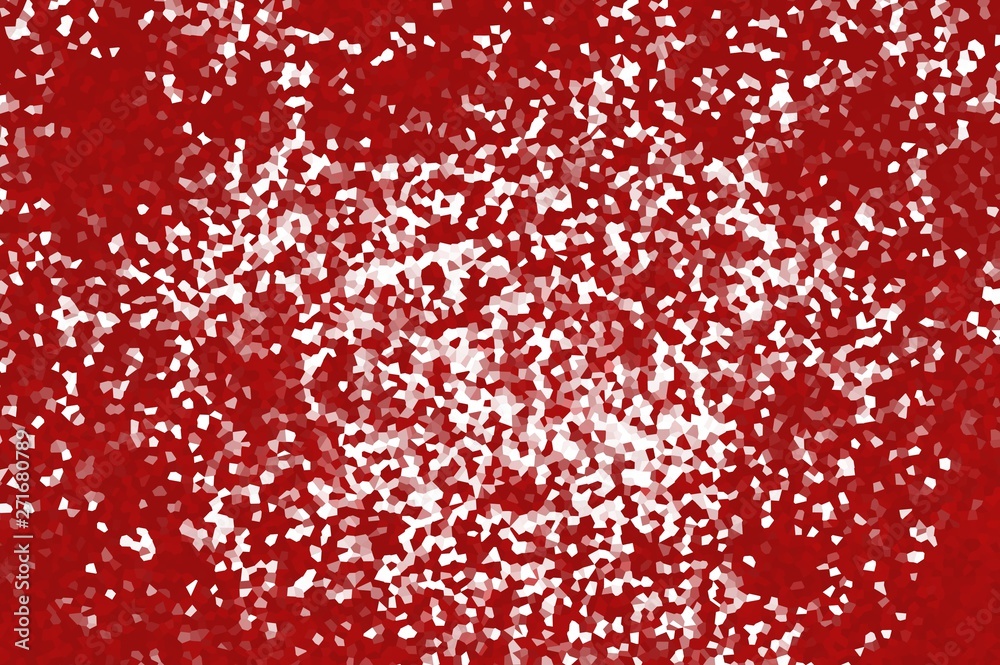 vermelho cristalizado pequeno