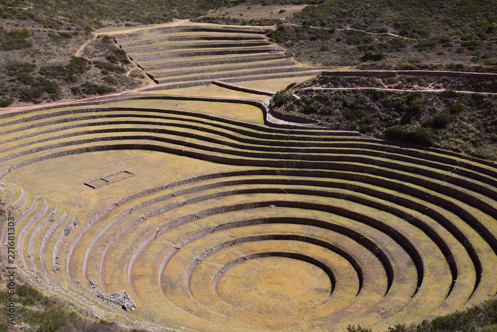 Archeological site of Moray, Peru Archeological site of Moray, Peru
