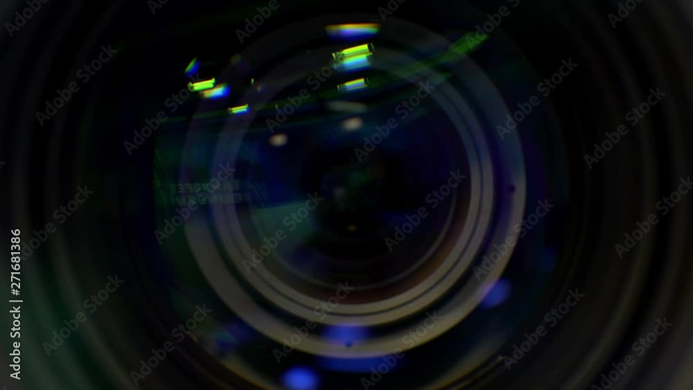 A macro view of a working camera lens. A macro view of a working camera lens.