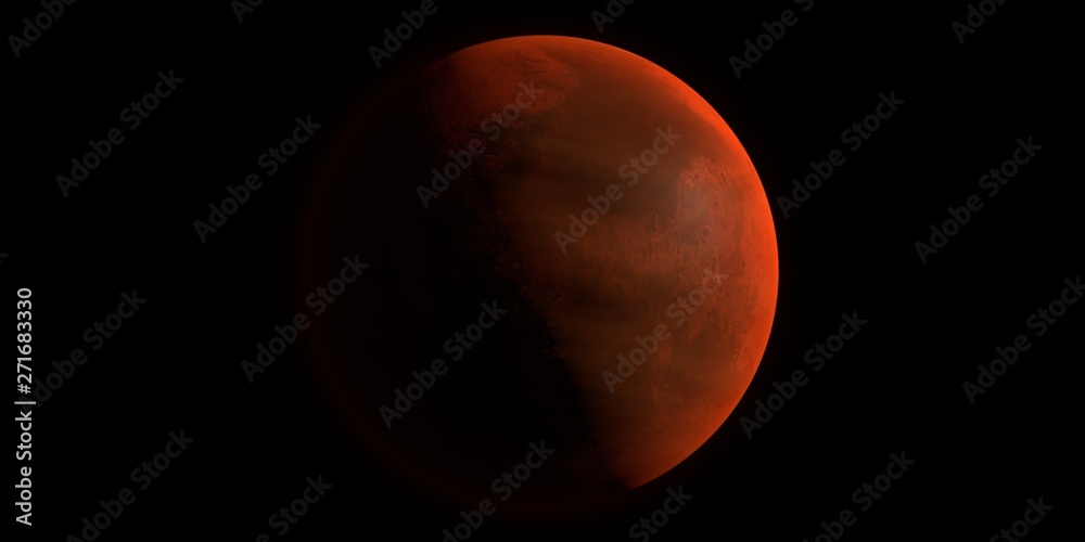 Fototapeta premium Picture of Mars Planet in space