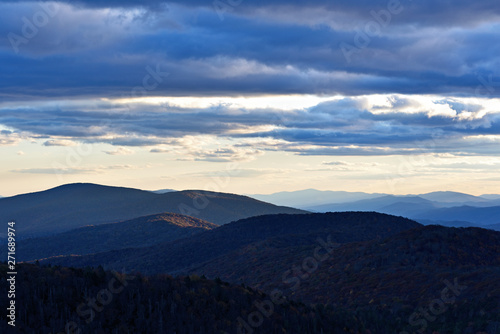 Mountain view from Reddish Knob, West Virginia