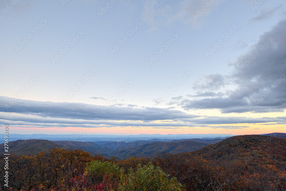 Mountain view from Reddish Knob, West Virginia