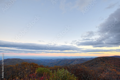 Mountain view from Reddish Knob, West Virginia