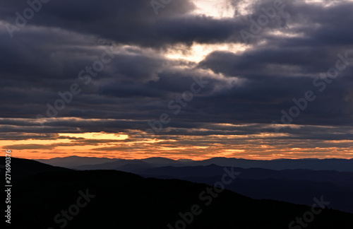 Mountain view from Reddish Knob, West Virginia