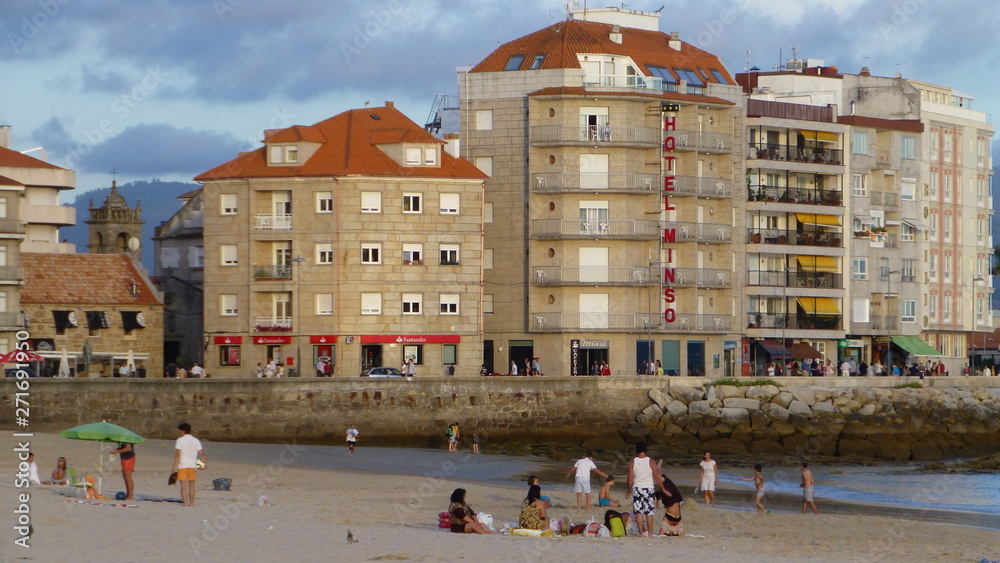 Sanxenso / Sangenjo, coastal village of Galicia,Spain Sanxenso / Sangenjo, coastal village of Galicia,Spain