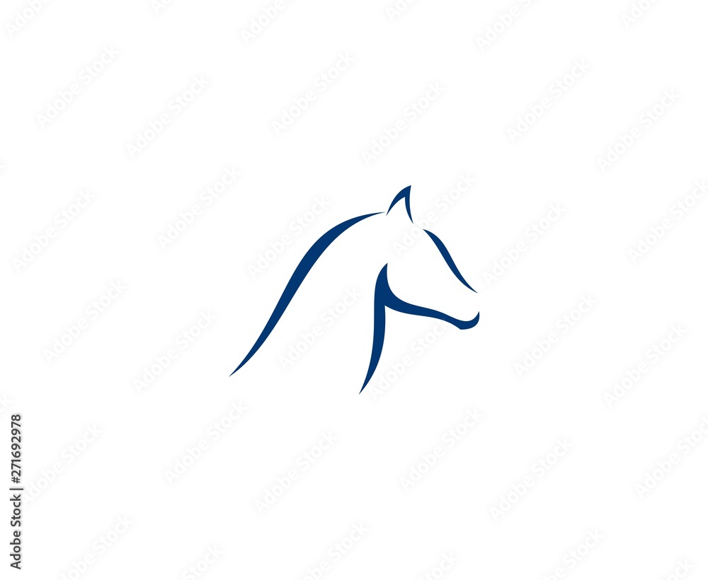 Fototapeta premium Horse logo