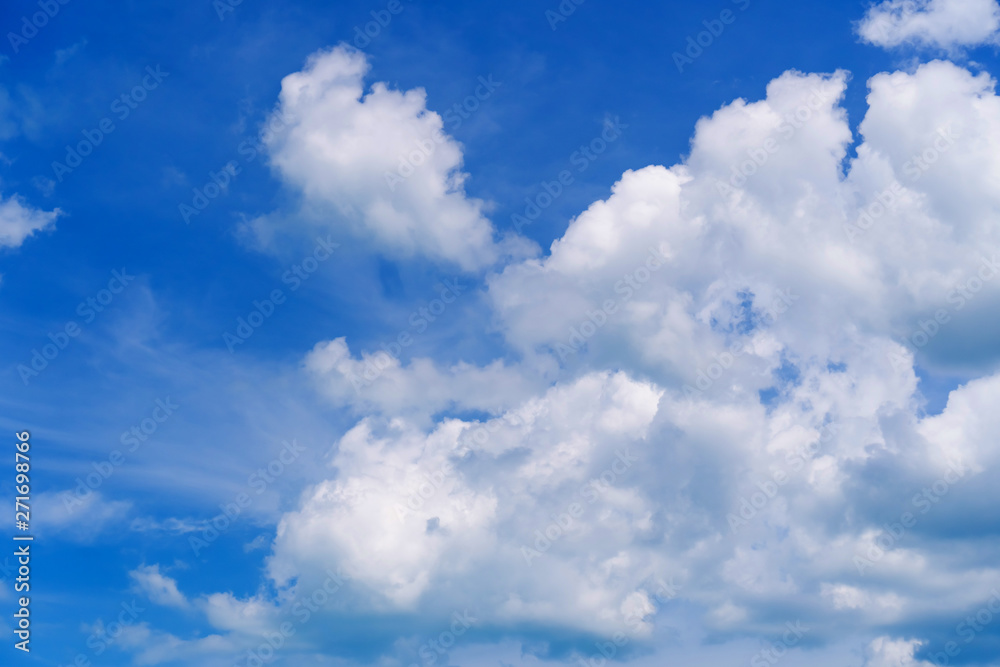 Copy space summer blue sky and white cloud abstract background. Copy space summer blue sky and white cloud abstract background.