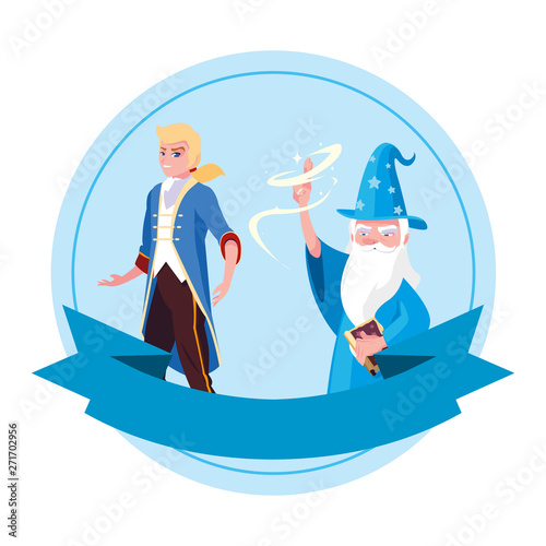 prince charming and wizard of tales characters