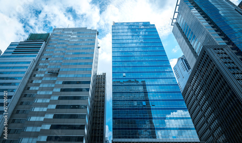 Photography Hong Kong Commercial Building Close Up