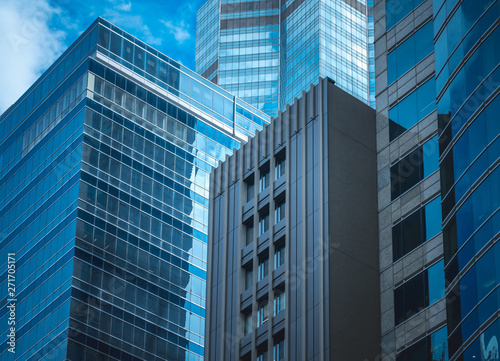 Photography Hong Kong Commercial Building Close Up