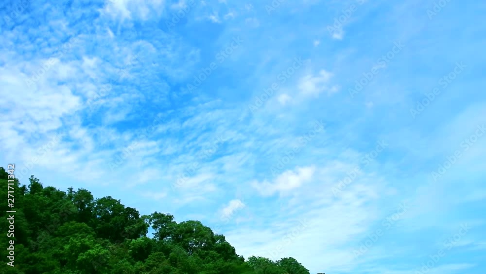 clear blue sky background with pure white cloud moving clear blue sky background with pure white cloud moving