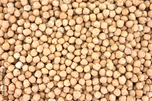 healthy food chickpeas background. chickpeas texture